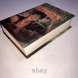 Harry Potter & the Goblet of Fire JK Rowling Upside Down Misprint 1st Edition