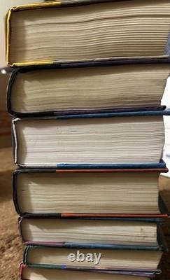 Harry potter HC Complete Set Ist American Edition All books First Print Error
