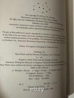 Harry potter HC Complete Set Ist American Edition All books First Print Error