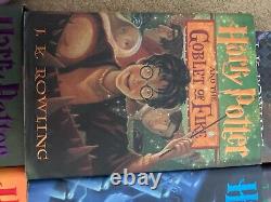 Harry potter book set hardcover complete