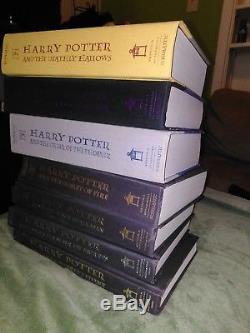 Harry potter books complete set hardcover 1st Prints 1/7 see photos