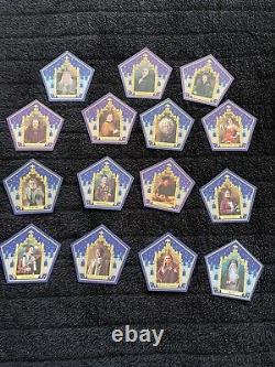 Harry potter chocolate frog cards Complete 16 Card Set