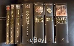 Harry potter complete Adult Hardback 1st editions 1st prints