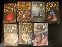 Harry potter complete Adult Hardback 1st editions 1st prints