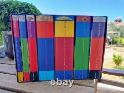 Harry potter hardcover book set complete 1-7