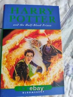 Harry potter hardcover book set complete 1-7