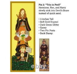 Heremeow Pins Haunted Mansion Portrait Harry Potter Complete Set Disney Mashup