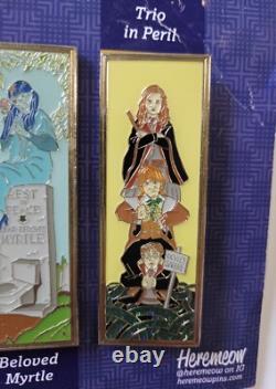 Heremeow Pins Haunted Mansion Portrait Harry Potter Complete Set Disney Mashup