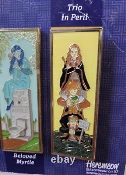 Heremeow Pins Haunted Mansion Portrait Harry Potter Complete Set Disney Mashup