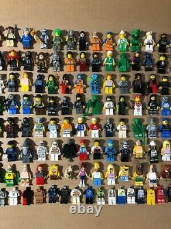 Huge LEGO Lot 205 Complete Minifigures extra Figure Parts Accessories Baseplates