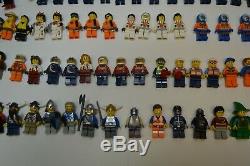 Huge LEGO Lot Of 170+ Minifigures City, Castle, Complete Figures + Accessories