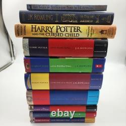 J. K. ROWLING Harry Potter Complete Series 1-7 + Fantastic Beasts & Cursed Child