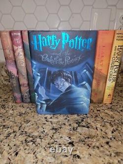 J. K. Rowling, HARRY POTTER Series Complete 7 Volume Hardcover Set + Special Book
