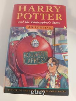 J K Rowling Harry Potter Complete HC/DJ Set Books 1-7 Bloomsbury/Raincoast 1st