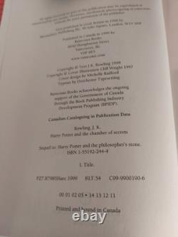 J K Rowling Harry Potter Complete HC/DJ Set Books 1-7 Bloomsbury/Raincoast 1st