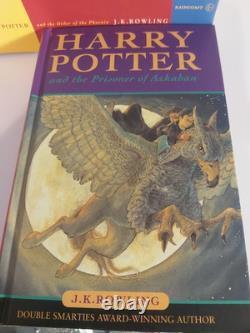 J K Rowling Harry Potter Complete HC/DJ Set Books 1-7 Bloomsbury/Raincoast 1st