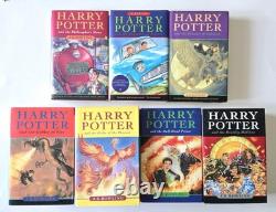 J K Rowling Harry Potter Complete HC Set Books 1-7 Bloomsbury/Raincoast Lot of 7