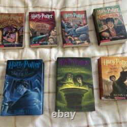 J. K. Rowling Harry Potter Complete Series Hardback And Paperback