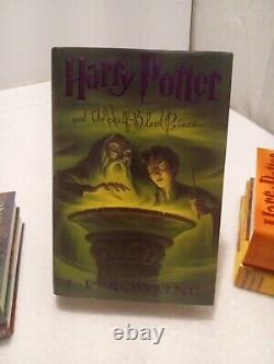 J. K. Rowling Harry Potter Complete Series Hardbacks Lot of 8 Books