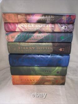 J. K. Rowling Harry Potter Complete Series Years 1-7 All First Edition Hard Cover