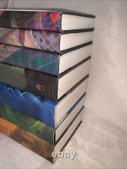 J. K. Rowling Harry Potter Complete Series Years 1-7 All First Edition Hard Cover