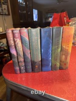 J. K. Rowling Harry Potter Complete Set First Editions ERRORS Hardcover 7 Books