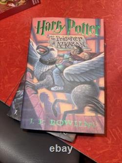 J. K. Rowling Harry Potter Complete Set First Editions ERRORS Hardcover 7 Books