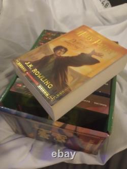 J. K. Rowling Harry Potter Complete Set of 7 Scholastic Paperback Books #1- 7