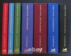 J K Rowling, Harry Potter Deluxe 1st Edition Complete Set Half-Blood Prince etc