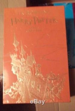 J K Rowling Harry Potter Slip Cased Deluxe Edition Gift Set Complete Hardcover