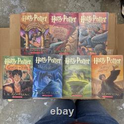 J. K. Rowling Harry Potter Softcover Set Vol 1-7 2014 Bloomsbury Good Condition