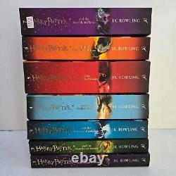 J. K. Rowling Harry Potter Softcover Set Vol 1-7 2014 Bloomsbury Good Condition