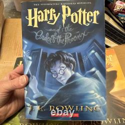 J. K. Rowling Harry Potter Softcover Set Vol 1-7 2014 Bloomsbury Good Condition