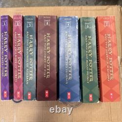 J. K. Rowling Harry Potter Softcover Set Vol 1-7 2014 Bloomsbury Good Condition