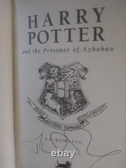 J K Rowling Signed Harry Potter complete Box set all 7 signed by her