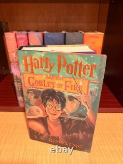 JK Rowling Harry Potter Complete Hardcover Book Set 1-7 (First American Edition) JK Rowling Harry Potter Complete Hardcover Book Set 1-7 (First American Edition)