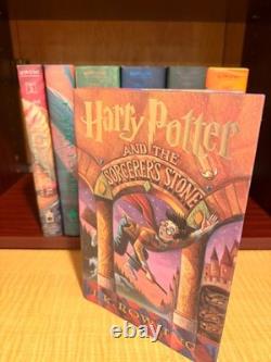 JK Rowling Harry Potter Complete Hardcover Book Set 1-7 (First American Edition) JK Rowling Harry Potter Complete Hardcover Book Set 1-7 (First American Edition)