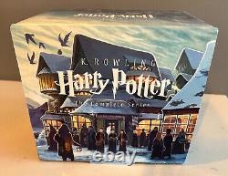 JK Rowling Harry Potter The Complete Series Book Box Set 1-7 Scholastic 2013
