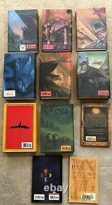 JK Rowlings Complete Set of Harry Potter True First American Editions +Bonus