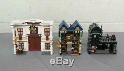 LEGO 10217 Harry Potter Diagon Alley BUILT 95% COMPLETE Satisfaction Guaranteed
