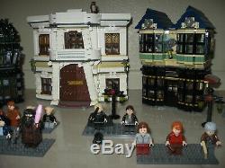 LEGO 10217 Harry Potter Diagon Alley Complete with extra Borgin Burkes Shop