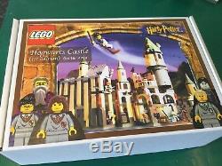 LEGO 4709 Harry Potter Hogwarts Castle 1st Ed, 9 Figs 100% Complete, Gift Box