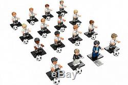 LEGO 71014 Mini-figures DFB Germany Soccer Team Complete Set of 16 Free Shipping