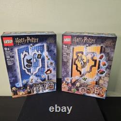 LEGO 76409, 76410, 76411, 76412 Harry Potter House Banner Complete Set
