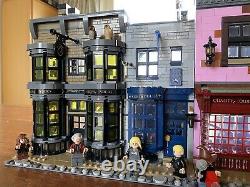 LEGO Diagon Alley Harry Potter 75978. Complete, all minifigures, FREE P&P