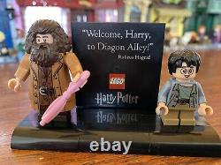 LEGO Diagon Alley Harry Potter 75978. Complete, all minifigures, FREE P&P