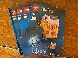 LEGO Diagon Alley Harry Potter 75978. Complete, all minifigures, FREE P&P