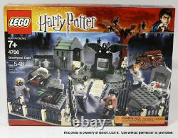 LEGO HARRY POTTER #4766 GRAVEYARD DUAL COMPLETE With UNUSED STICKERS