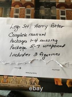 LEGO Harry Potter 12 Grimmauld Place (76408) Not Complete See 1-4 Missing
