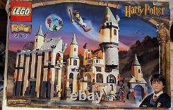 LEGO Harry Potter 4709 Hogwarts Castle 100% Complete Building Missing 6 Misc Pcs